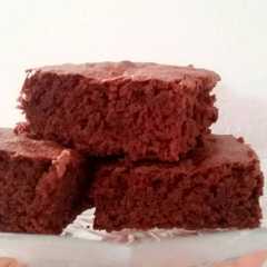 รูปของ brownis kismis pondan tanpa mixer