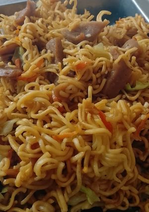 Foto resep Mie Goreng Baso Kol Wortel
