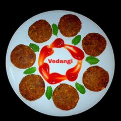 A picture of Chana & Soya Cutlets.