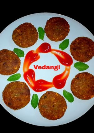 A picture of Chana & Soya Cutlets.