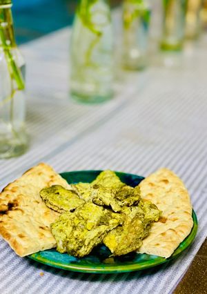 عکسی از دستور تخم مرغ بابونه ای (املت بابونه)
