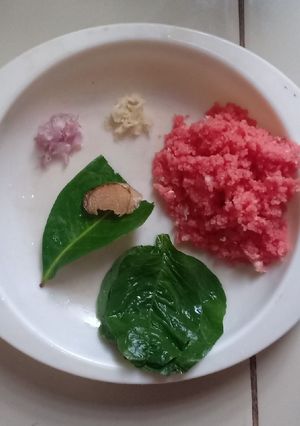 Foto resep MPASI : daging bayam (6 bln)