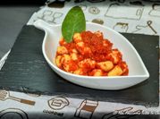 Una foto di ricotta capra