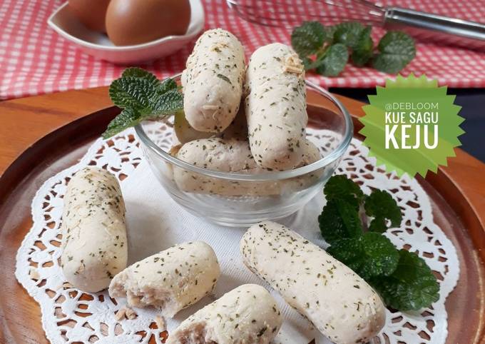 Resep 435. Kue Sagu Keju #SeninSemangat #BikinRamadanBerkesan, Bisa Manjain Lidah