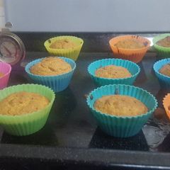 A picture of Guilt free muffins.