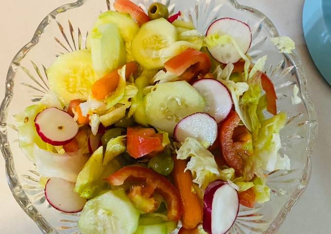 Recipe of Super Quick Homemade Fresh mix salad 🥗
