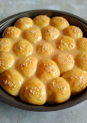 Foto resep Khaliat Al Nahal (HoneyComb Bread)