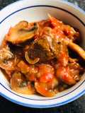 Tomato Portobello Mushroom Stew