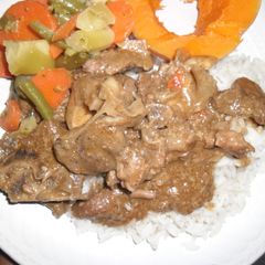 A picture of Simple beef stew.