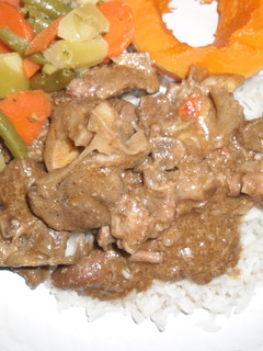 A picture of Simple beef stew.