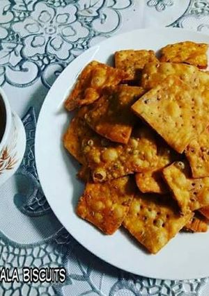 A picture of Crackers Masala Biscuits.