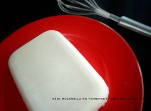 Foto resep Keju Mozarella Homemade Kw