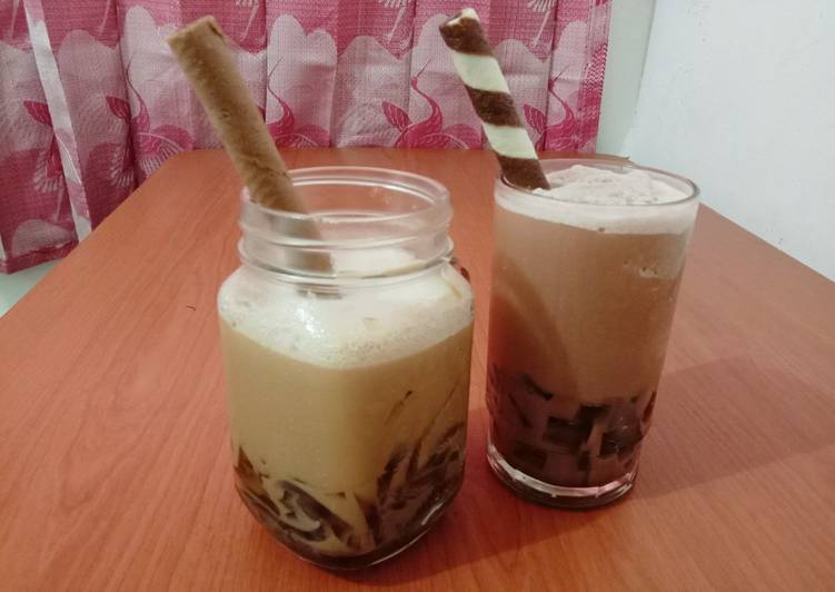 Cara Gampang Membuat Cappucino Cincau Anti Gagal