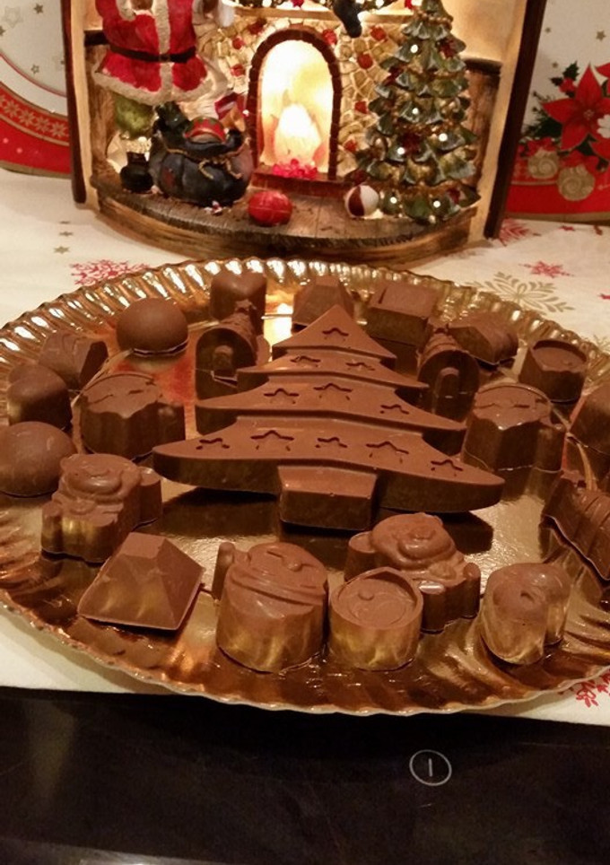 Una foto de Bombones crocante de forma tradicional