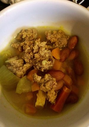 Foto resep Soto Daging Kacang Merah (Mpasi 9m+)