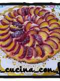 Crostata con Crema Pasticcera e Prugne