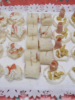 Una foto de Canapés variados