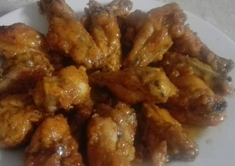 Recipe of Favorite Chicken wings with caramel sauce