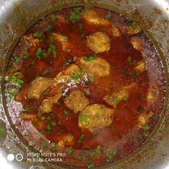 A picture of Chicken korma.