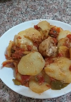 صورة لوصفة بطاطا في الكوكوط
