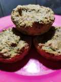 Muffins integrales de brócoli y zanahoria veganos