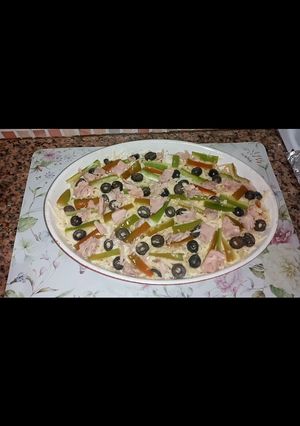 صورة لوصفة معكرونة بيتزا