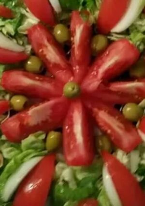 صورة لوصفة سلطة سهلة واقتصادية وصحية في نفس وقت