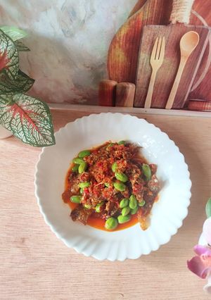 Foto resep Ikan Asin Laut Balado Pete