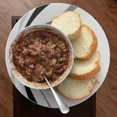A picture of New Orleans Style Red Beans & Rice (Instant Pot).