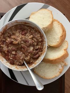 A picture of New Orleans Style Red Beans & Rice (Instant Pot).