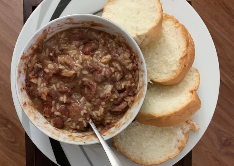 New Orleans Style Red Beans & Rice (Instant Pot)