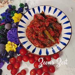 A picture of Cherry Tomatoes Chutney.