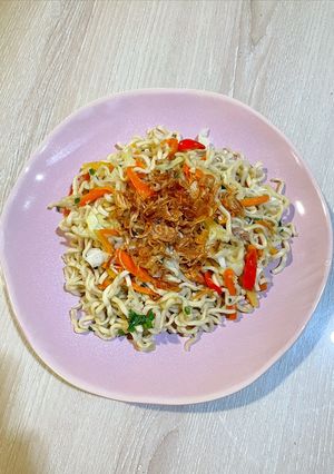 Foto resep Mie Goreng Kampung (No Kecap)