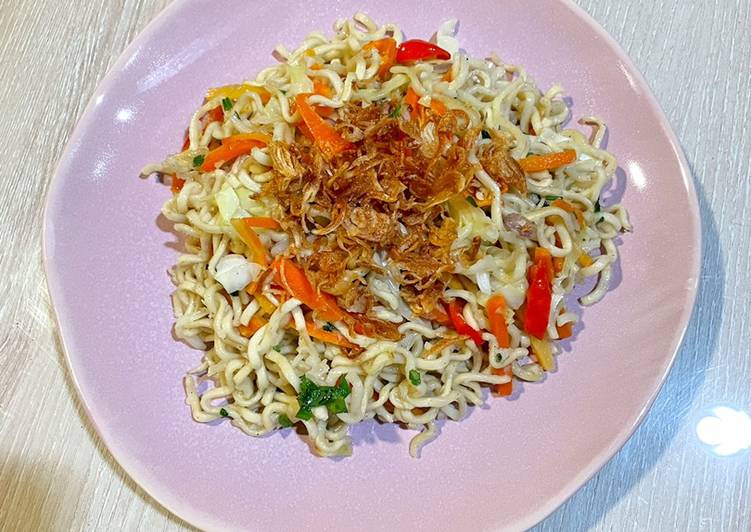 Resep Mie Goreng Kampung (No Kecap) yang Lezat