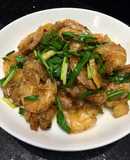 Tôm rang sa tế giòn