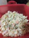 Ensalada de coditos con jamón