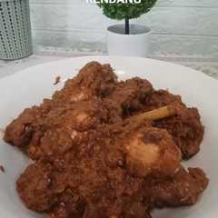 A picture of Ayam Bumbu Rendang.