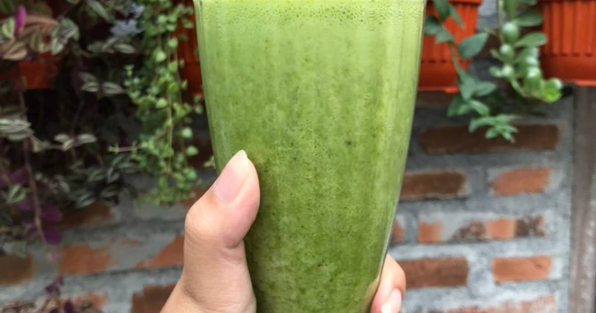 Resep Green Smoothies 1 Bayam Horenzo & Pisang oleh Arruum Murti Ayu