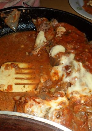 Una foto de Lasagñas de pencas