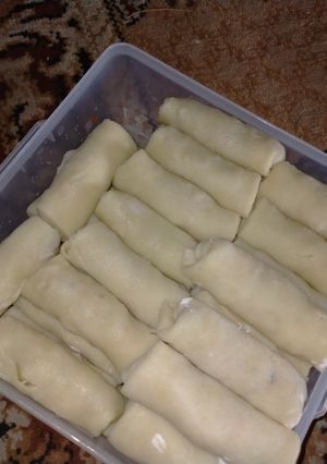 Foto resep Kulit pangsit isi ayam dan sayuran