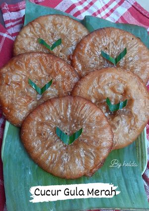 Foto resep Cucur Gula Merah Empuk & Berserat