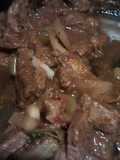 Tiritas de carne rendidoras