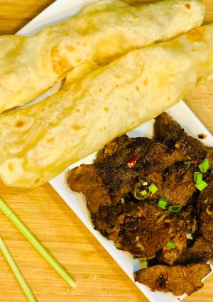 A picture of Vietnamese Lemon grass & ginger beef.