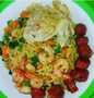 Easy Way Prepare Recipe Indomine with shrimp, egg and sausage that is Delicious, Appealing}