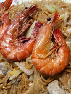 A picture of Fresh Water Prawn Noodle.