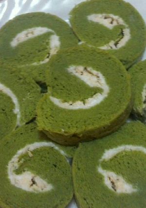 Foto resep Matcha Swiss Roll