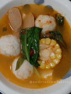 Foto resep Baso Ikan Kuah Tomyum