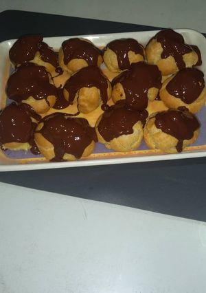 Una foto de Profiteroles