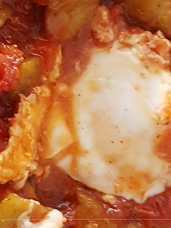 Una foto de Shakshuka