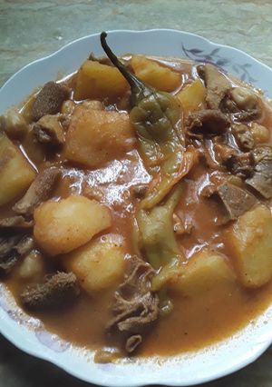صورة لوصفة بكبوكة بالبطاطا 😋